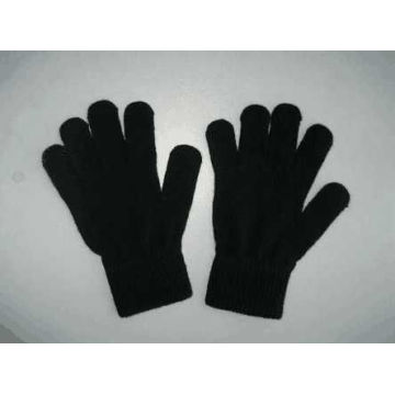 10 g Acrylique Black Single Color Fashion Glove-F3107